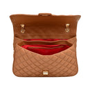 Bolsa Tiracolo Grande Off White com Alças Correntes | Comfort