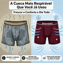 KIT 8 CUECAS HERO DE FIBRA DE BAMBU [PAGUE 5 LEVE 8] + BRINDES EXCLUSIVOS