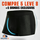 KIT 8 CUECAS HERO DE FIBRA DE BAMBU [PAGUE 5 LEVE 8] + BRINDES EXCLUSIVOS