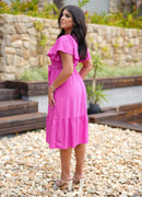 Vestido Midi-Evasê Gigi