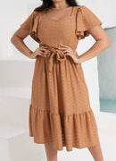 Vestido Midi-Evasê Gigi