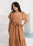 Vestido Midi-Evasê Gigi