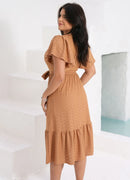 Vestido Midi-Evasê Gigi