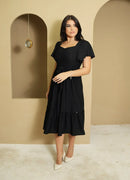 Vestido Midi-Evasê Gigi