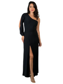 Vestido Longo Feminino para Festa com Fenda - Elegância e Sofisticação