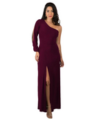 Vestido Longo Feminino para Festa com Fenda - Elegância e Sofisticação